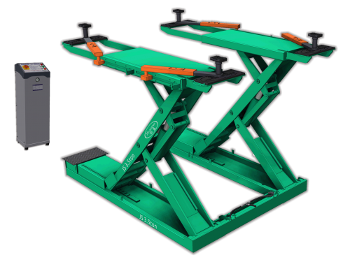 Complex scissor car lift JS-S-5035UVCX-F
