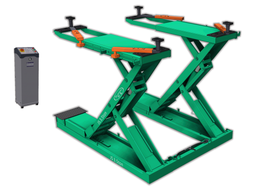 Complex scissor car lift JS-S-5035UVCX