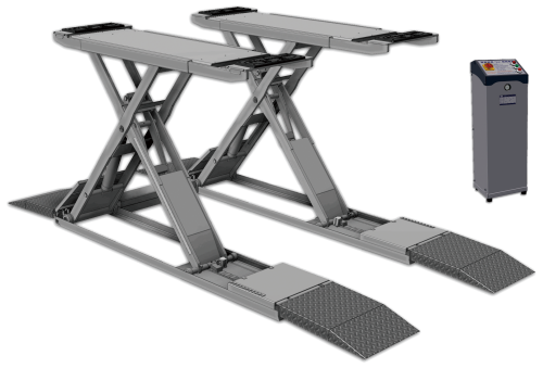 Thin scissor car lift  (JS-S-5130UW)